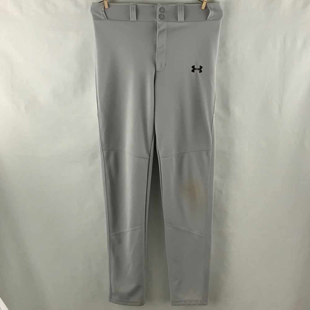 Under Armour Youth XL Gray Baseball Pants